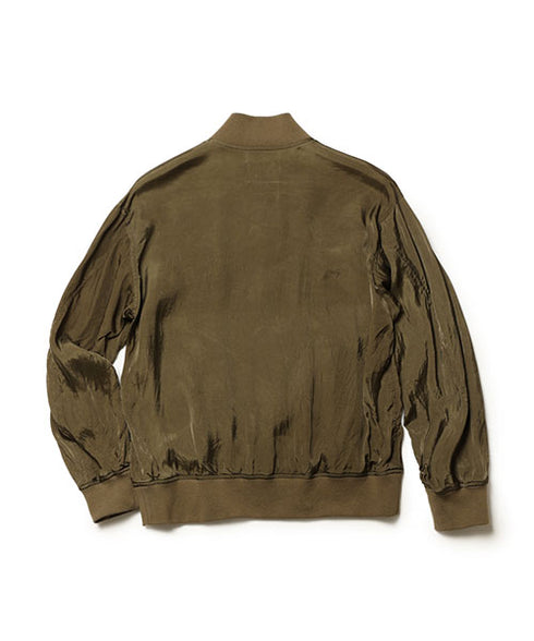 MR.OLIVE / PIGMENT CUPRA -MA-1 JACKET ミスターオリーブ ピグメントキュプラ MA-1ジャケット